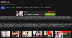 Desktop Screenshot of escorte-cluj.com